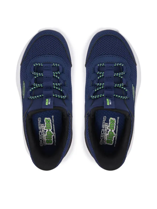 Skechers Sneakersy Slip-ins: Bounder Pro 404208N Granatowy