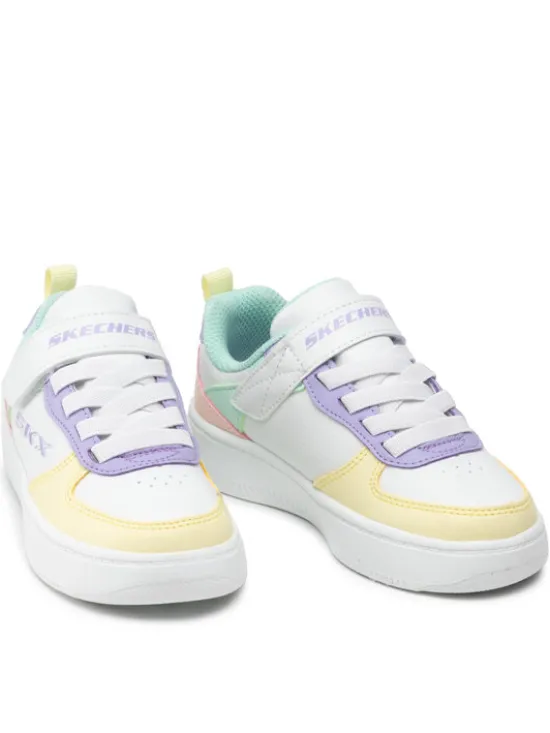 Skechers Sneakersy Sport Court 92 310156L/WMLT Biały