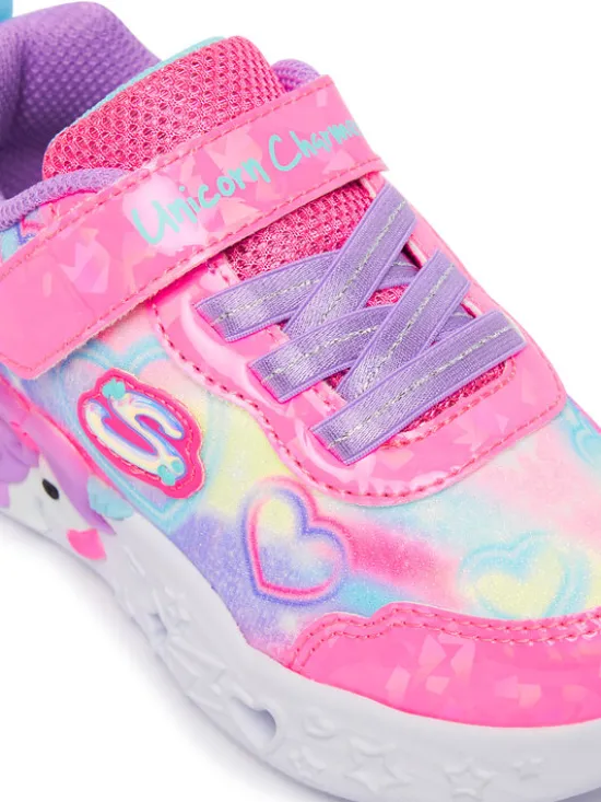 Skechers Sneakersy Unicorn Charmer 303064N PKMT Różowy