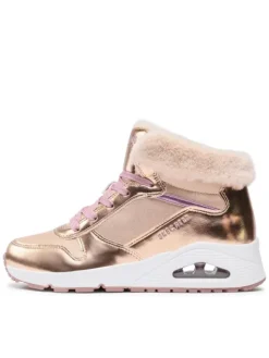 Skechers Sneakersy Uno Cozy On Air 310518L/RSGD Złoty