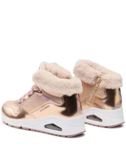 Skechers Sneakersy Uno Cozy On Air 310518L/RSGD Złoty