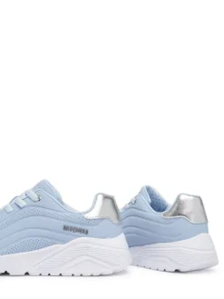 Skechers Sneakersy UNO Lite - Ombre Wave 310818L Niebieski jasny