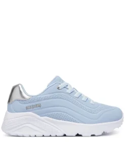 Skechers Sneakersy UNO Lite - Ombre Wave 310818L Niebieski jasny