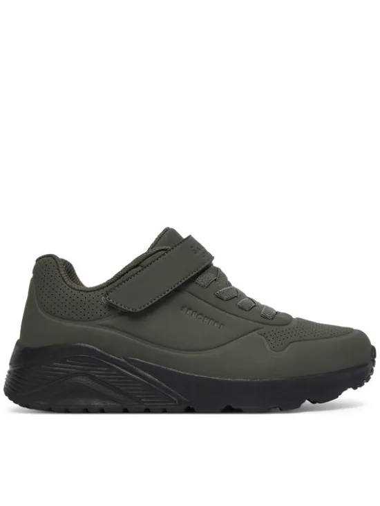 Skechers Sneakersy Uno Lite Vendox 403695L Zielony ciemny