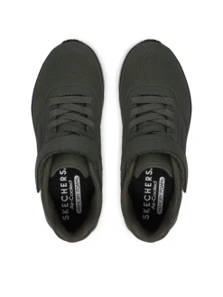 Skechers Sneakersy Uno Lite Vendox 403695L Zielony ciemny