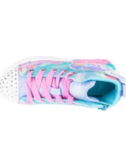 Skechers Trampki Seashell Magic - Mermaid Sea Niebieski