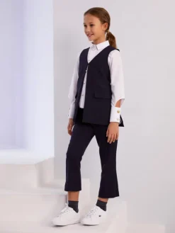 SLY Koszula 4S-109 Biały Comfortable Fit