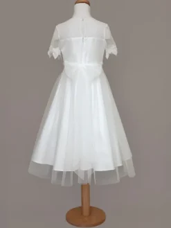 SLY Sukienka 5SM-01B Écru Comfortable Fit