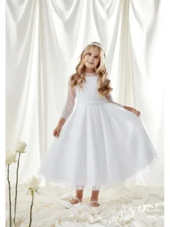 SLY Sukienka 6SM-08 Biały Comfortable Fit