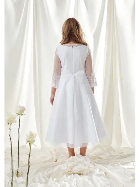 SLY Sukienka 6SM-08 Biały Comfortable Fit