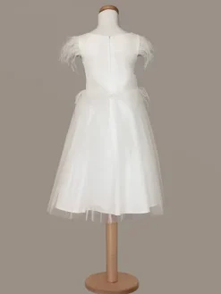 SLY Sukienka 4SM-03 Écru Comfortable Fit