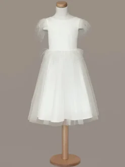 SLY Sukienka 4SM-03 Écru Comfortable Fit