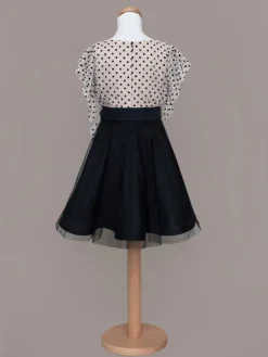 SLY Sukienka 4W-03 Czarny Comfortable Fit