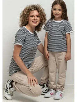 Tessita Bluzka BLUZKA MMD42_4_110 Kolorowy Relaxed Fit