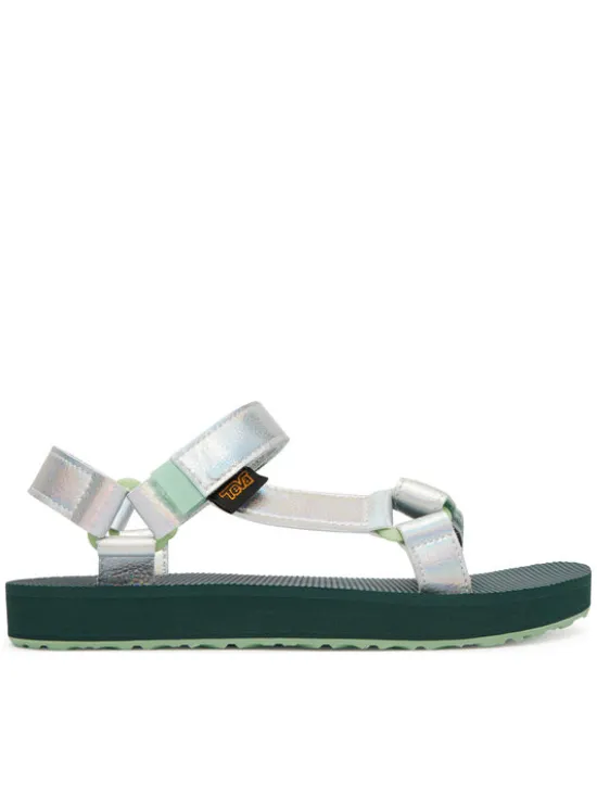 Teva Sandały Original Universal Shine 1173895C Srebrny