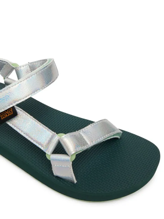 Teva Sandały Original Universal Shine 1173895C Srebrny