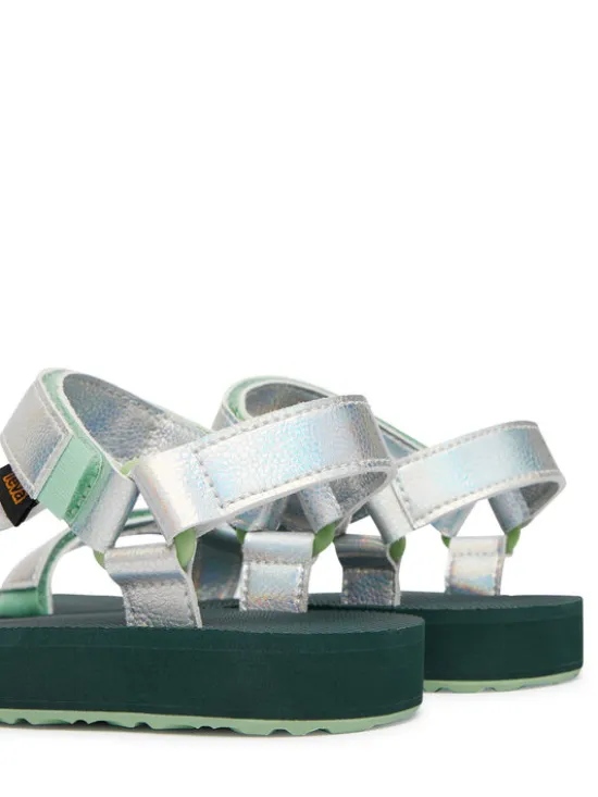 Teva Sandały Original Universal Shine 1173895C Srebrny