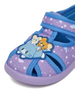 Tom & Jerry Gokko Kapcie CEO-CM-AW25-307WBGTJ Fioletowy
