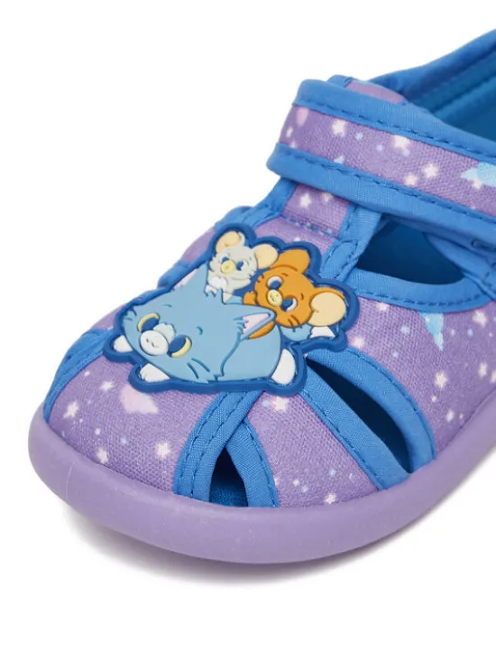 Tom & Jerry Gokko Kapcie CEO-CM-AW25-307WBGTJ Fioletowy