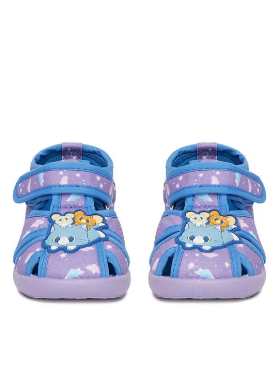 Tom & Jerry Gokko Kapcie CEO-CM-AW25-307WBGTJ Fioletowy