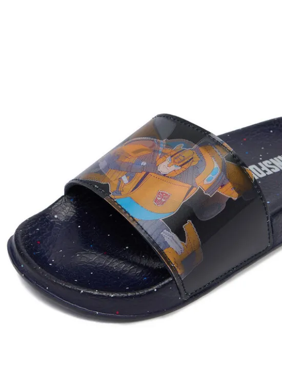 TRANSFORMERS Klapki CEO-CP90-SS26-221TF Granatowy