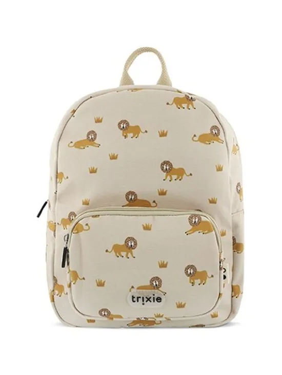 Trixie Baby Plecak Szkolny Plecak print Lew Beżowy