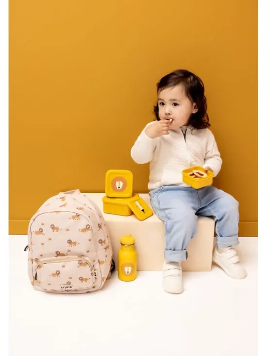 Trixie Baby Plecak Szkolny Plecak print Lew Beżowy