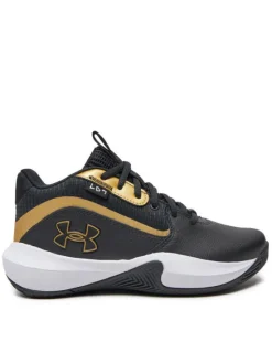 Under Armour Buty do koszykówki Grade School UA Lockdown 7 3028513 Czarny