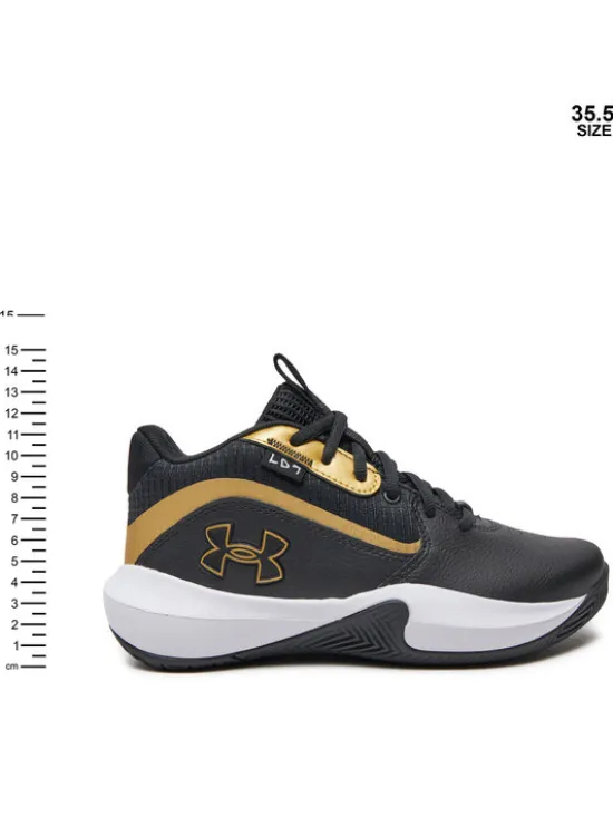 Under Armour Buty do koszykówki Grade School UA Lockdown 7 3028513 Czarny