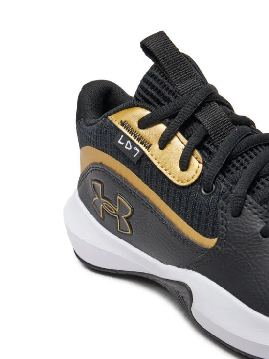 Under Armour Buty do koszykówki Grade School UA Lockdown 7 3028513 Czarny