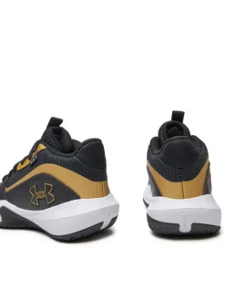 Under Armour Buty do koszykówki Grade School UA Lockdown 7 3028513 Czarny