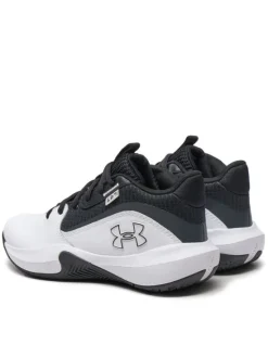 Under Armour Buty do koszykówki Grade School UA Lockdown 7 3028513 Biały