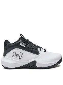 Under Armour Buty do koszykówki Grade School UA Lockdown 7 3028513 Biały