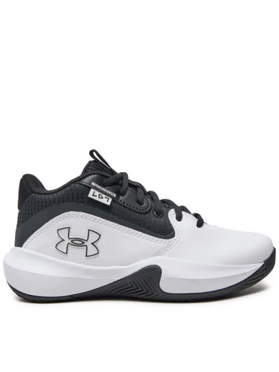 Under Armour Buty do koszykówki Grade School UA Lockdown 7 3028513 Biały