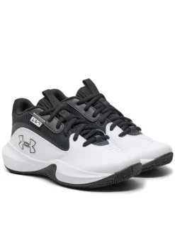 Under Armour Buty do koszykówki Grade School UA Lockdown 7 3028513 Biały