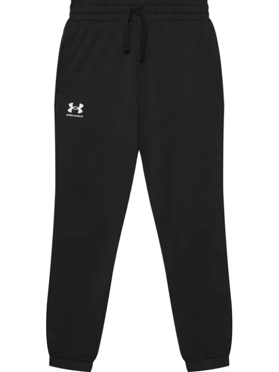 Under Armour Spodnie dresowe UA Rival Terry Jogger 1377021 Czarny Regular Fit