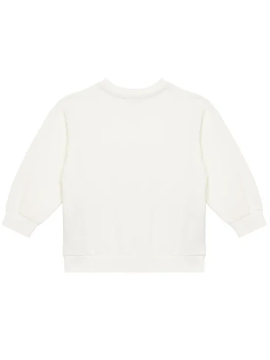 United Colors Of Benetton Bluza 32N4G10KO Biały Relaxed Fit