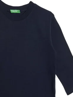 United Colors Of Benetton Bluzka 35RYG10K4 Granatowy Regular Fit