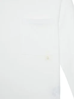 United Colors Of Benetton Bluzka 3I1XC10QS Biały Regular Fit