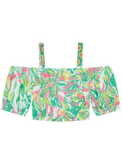 United Colors Of Benetton Bluzka 5UIACH00F Kolorowy Regular Fit