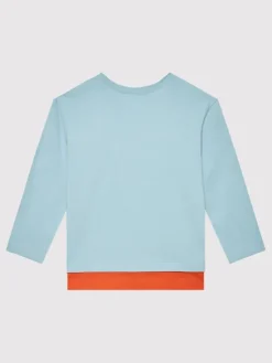 United Colors Of Benetton Bluzka 3096G104A Niebieski Regular Fit