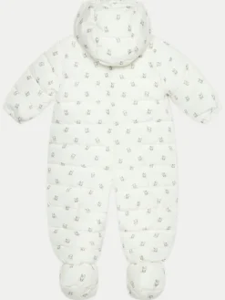 United Colors Of Benetton Kombinezon zimowy 2UWJAT002 Biały Regular Fit