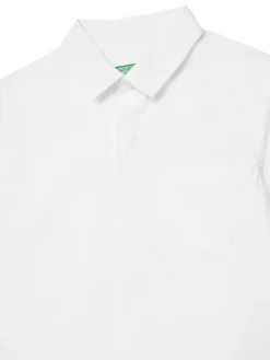 United Colors Of Benetton Koszula 59UXGQ029 Biały Regular Fit