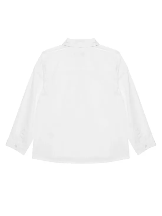 United Colors Of Benetton Koszula 59UXGQ029 Biały Regular Fit