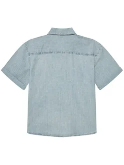 United Colors Of Benetton Koszula 53Z9CQ046 Niebieski Regular Fit