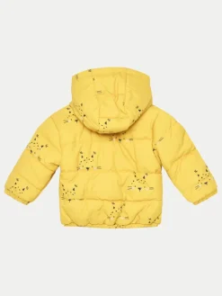 United Colors Of Benetton Kurtka zimowa 2ITSAN00M Żółty Regular Fit