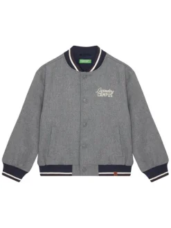 United Colors Of Benetton Kurtka bomber 2LLUCN06G Szary Regular Fit