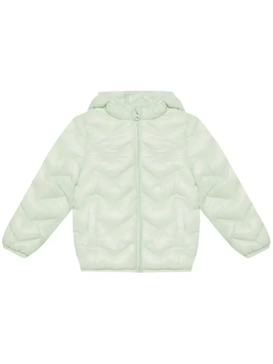 United Colors Of Benetton Kurtka zimowa 21INGN02Z Zielony Regular Fit