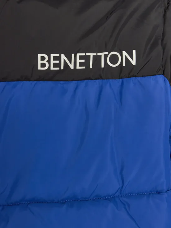 United Colors Of Benetton Kurtka zimowa 2WU0CN05H Niebieski Regular Fit