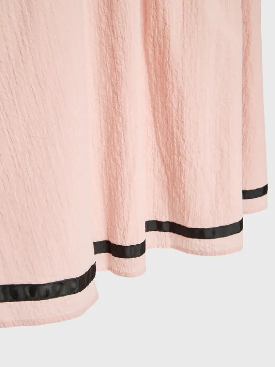 United Colors Of Benetton Sukienka letnia 4O9TCV013 Różowy Regular Fit